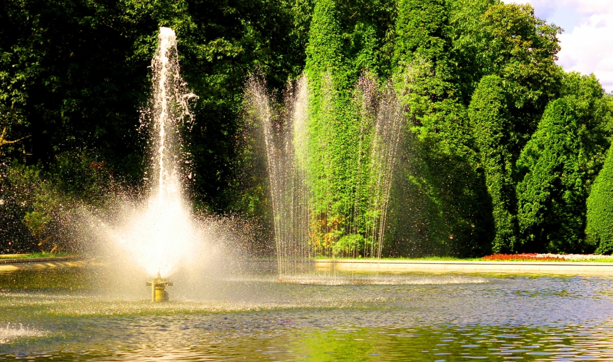 Tężnia solankowa w Parku Habsburgów w Żywcu gotowa na działanie pod koniec marca