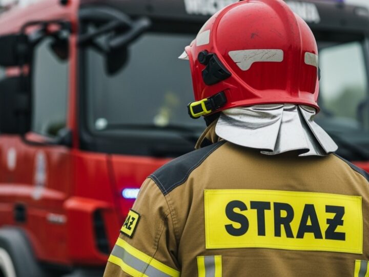 Pożar dachu w Wieprzu: Sześć zastępów straży w akcji!