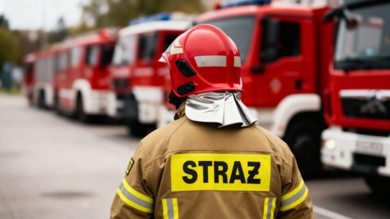 Niebezpieczeństwo w Lipowej: Plama ropopochodna na drodze!