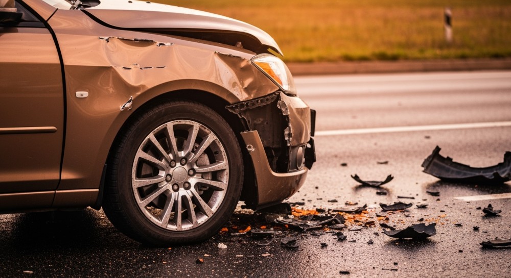 Kierowca nie ustąpił pierwszeństwa i spowodował wypadek w Jeleśni