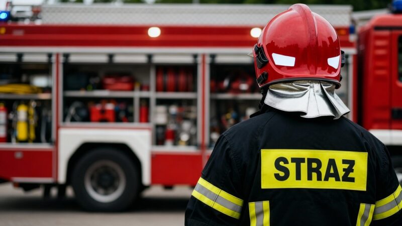 Nowa drabina mechaniczna w OSP Gilowice – symbol bezpieczeństwa dla społeczności!