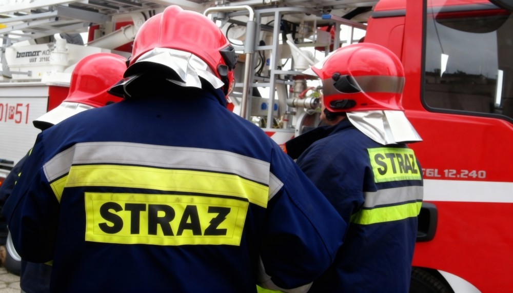 OSP Rychwałd interweniuje: Problemy z przepustem na ulicy Beskidzkiej