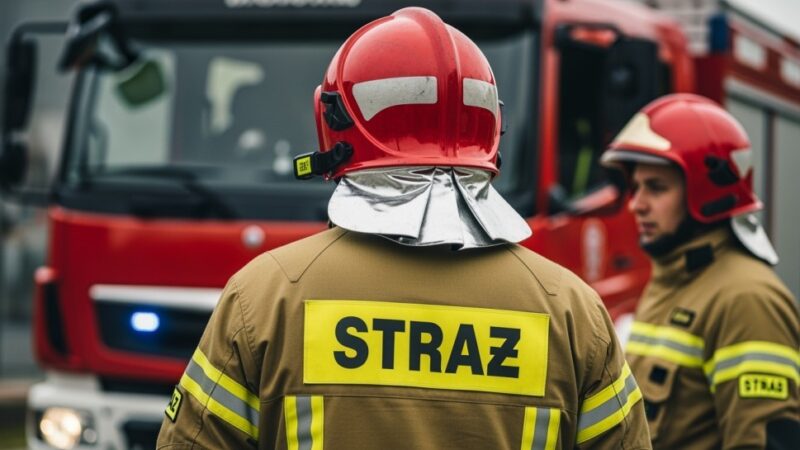 Ćwiczenia obrony cywilnej w Gilowicach: strażacy w akcji na rzecz bezpieczeństwa społeczności