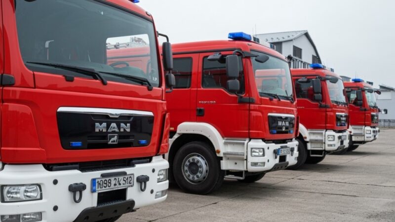 OSP Oczków w 2025 roku: Sukcesy w ratownictwie i współpracy na rzecz społeczności