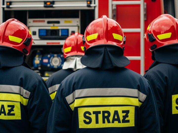 Psy ratownicze OSP Wieprz doskonalą umiejętności w markecie Leroy Merlin