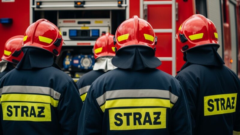 Psy ratownicze OSP Wieprz doskonalą umiejętności w markecie Leroy Merlin