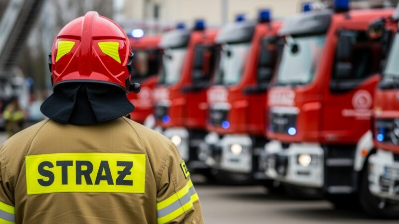 Nowy zarząd OSP Lipowa oraz uhonorowanie druha Piotra Rozmusa za 50-letnią służbę