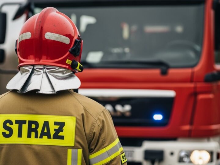 Pożar w garażu w Lipowej: OSP błyskawicznie ratuje sytuację