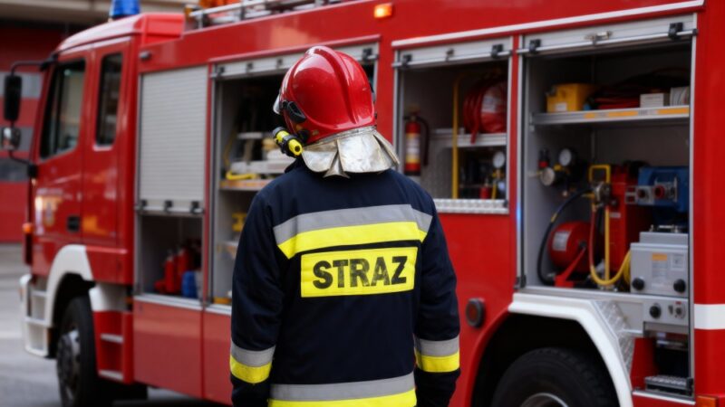 Nowe władze i odznaczenia w OSP Gilowice podczas walnego zebrania