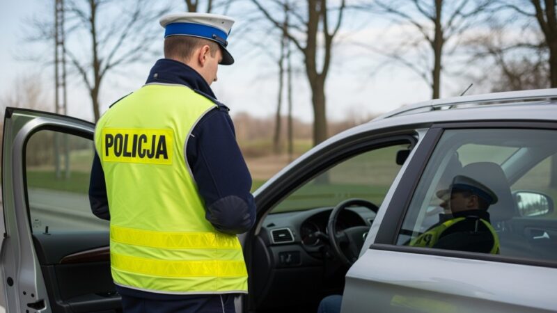 18-latek uciekał przed policją i rozbił się o ogrodzenie