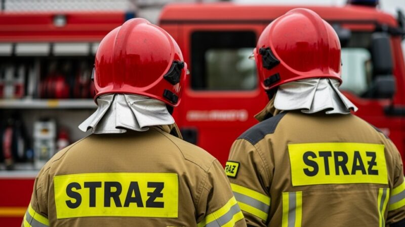 Młodzieżowe Drużyny Pożarnicze w Żywcu na I Drodze Krzyżowej