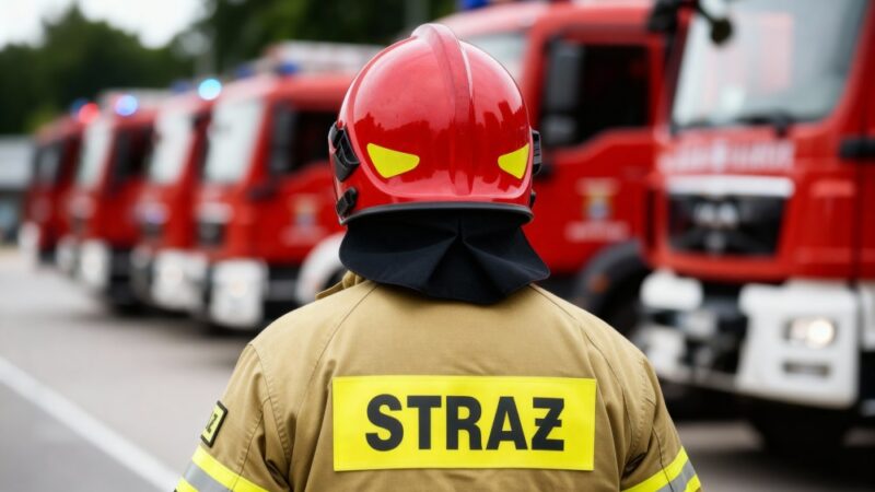 Rok 2025 w PSP Żywiec: Inwestycje i osiągnięcia strażaków na czołowej pozycji