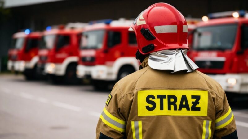 Szkolenie strażaków ochotników w Rychwałdzie: doskonalimy techniki gaśnicze w akcji