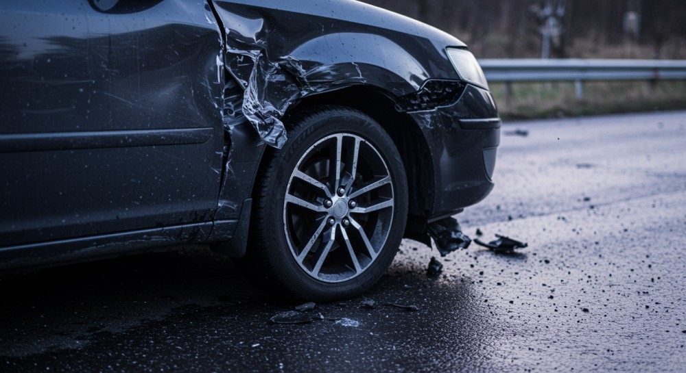 Wypadek drogowy w Lipowej: strażacy w akcji!