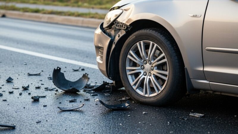 Wypadek na ul. Świętego Jana: OSP Rychwałd w akcji dzięki nowoczesnym systemom alarmowym