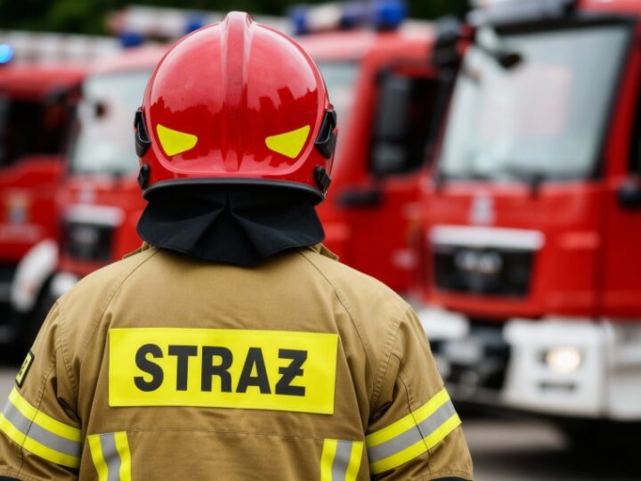 Fałszywy alarm w trakcie szkolenia sterników w OSP Oczków