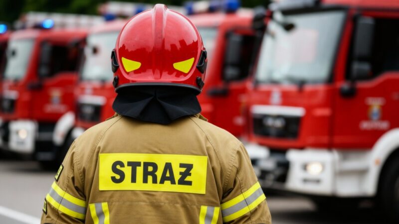 Fałszywy alarm w trakcie szkolenia sterników w OSP Oczków