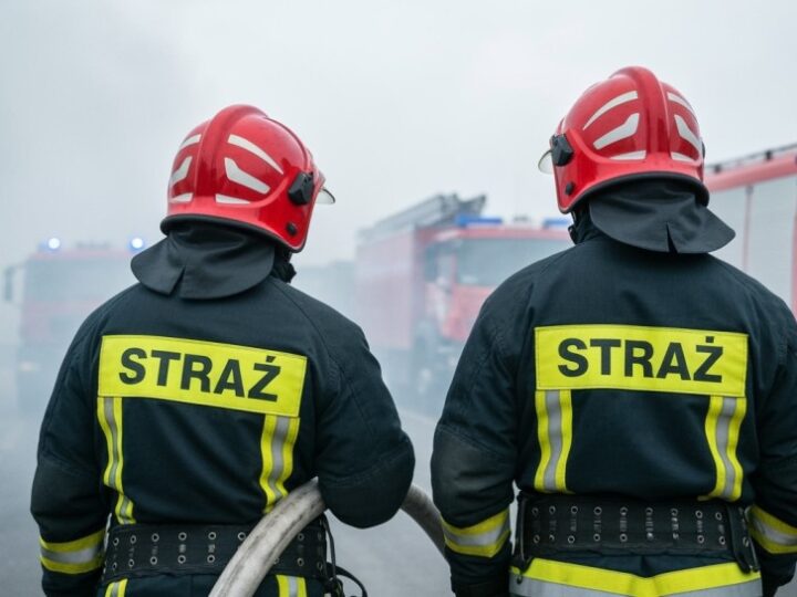 Pożar w Twardorzeczce: strażacy w akcji ratunkowej!