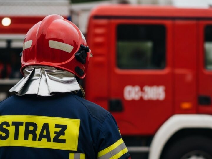 Nocne wyzwania strażaków: akcje ratunkowe w Tresnej i Czernichowie