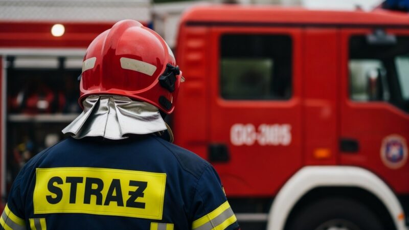 Nocne wyzwania strażaków: akcje ratunkowe w Tresnej i Czernichowie