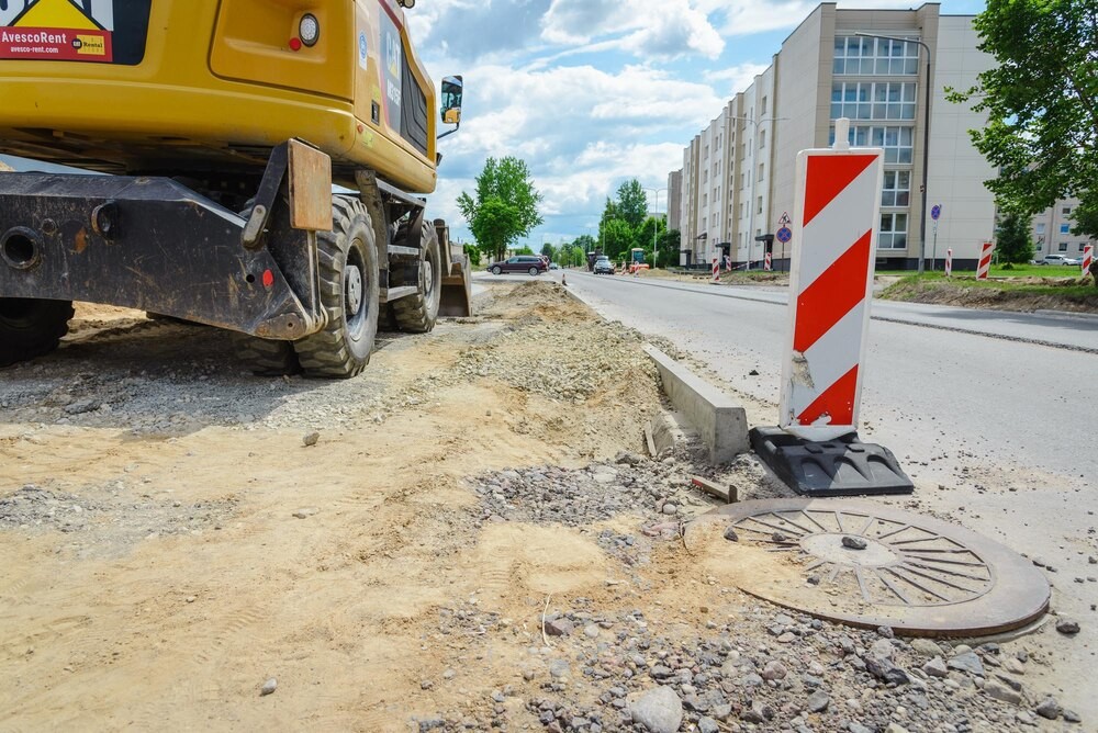 Rozpoczęcie prac nad stabilizacją osuwiska w Zarzeczu