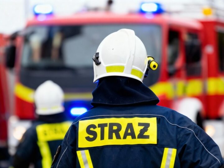 Żmija w Rychwałdzie: Strażacy ratują mieszkańców przed gadem