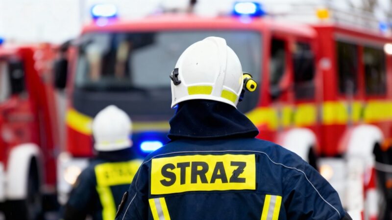 Żmija w Rychwałdzie: Strażacy ratują mieszkańców przed gadem