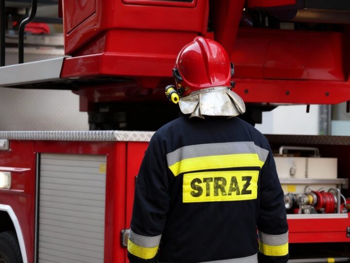 OSP Rychwałd w akcji: Zabezpieczanie niebezpiecznych drzew