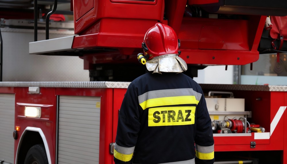 OSP Rychwałd w akcji: Zabezpieczanie niebezpiecznych drzew