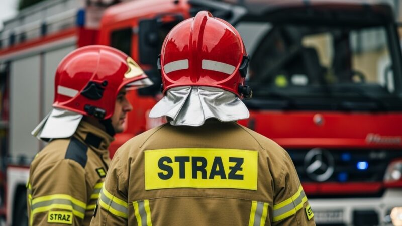 Integracyjne ćwiczenia strażackie w OSP Rychwałd i Nieledwi