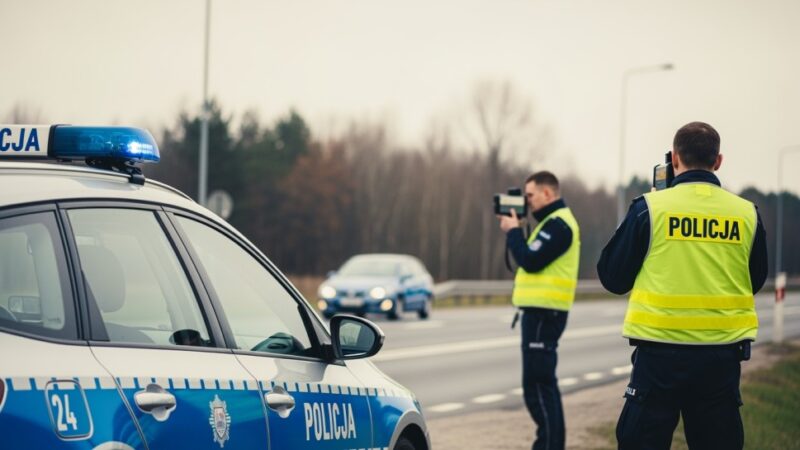 Nietrzeźwy kierowca zatrzymany dwa razy w ciągu godziny dzięki czujności policji